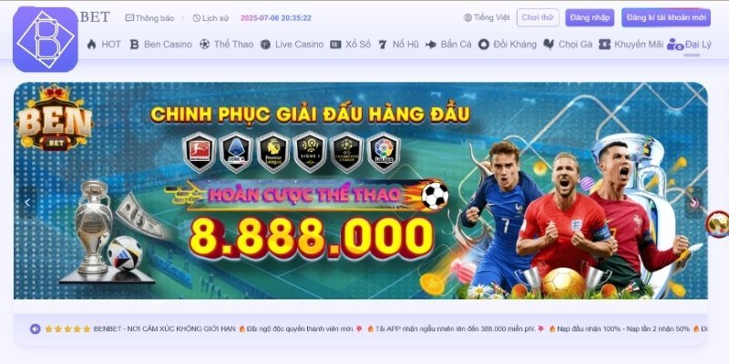 Lợi ích vượt trội khi truy cập BENBET qua WARP